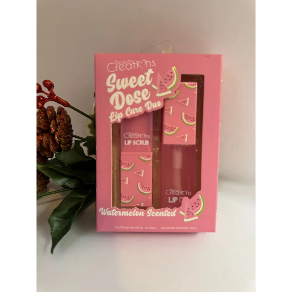 Women's Beauty Creations Watermelon Scented Lip Care Duo One Size Pink